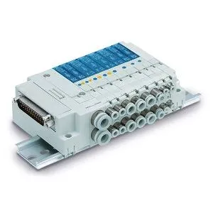 Manifold van điện từ plug-in SJ1000/2000/3000 Series - SS5J2-60FD1-01B